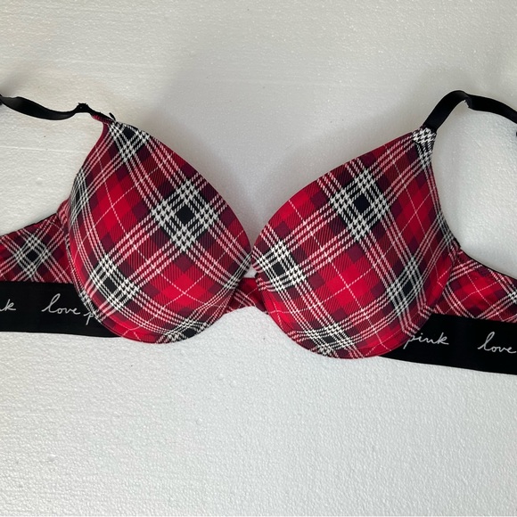 PINK Victoria's Secret Other - PINK Victoria's Secret Red Plaid Bra